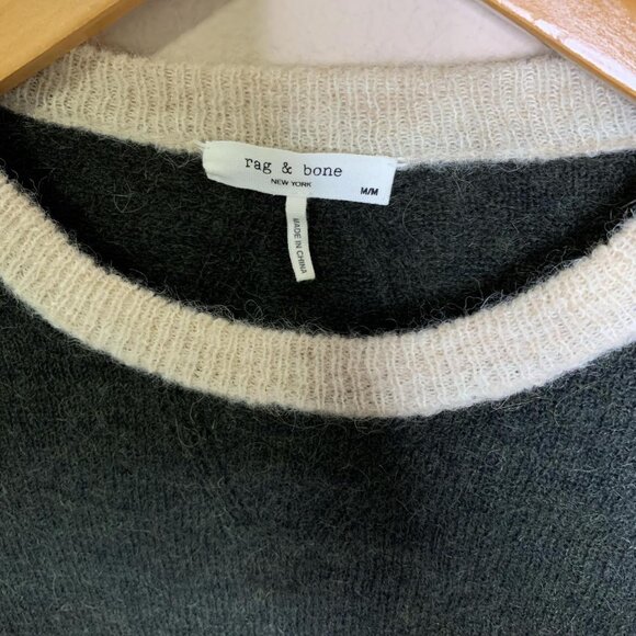 rag & bone Colorblock Wool Sweater – Size M - Picture 6 of 7